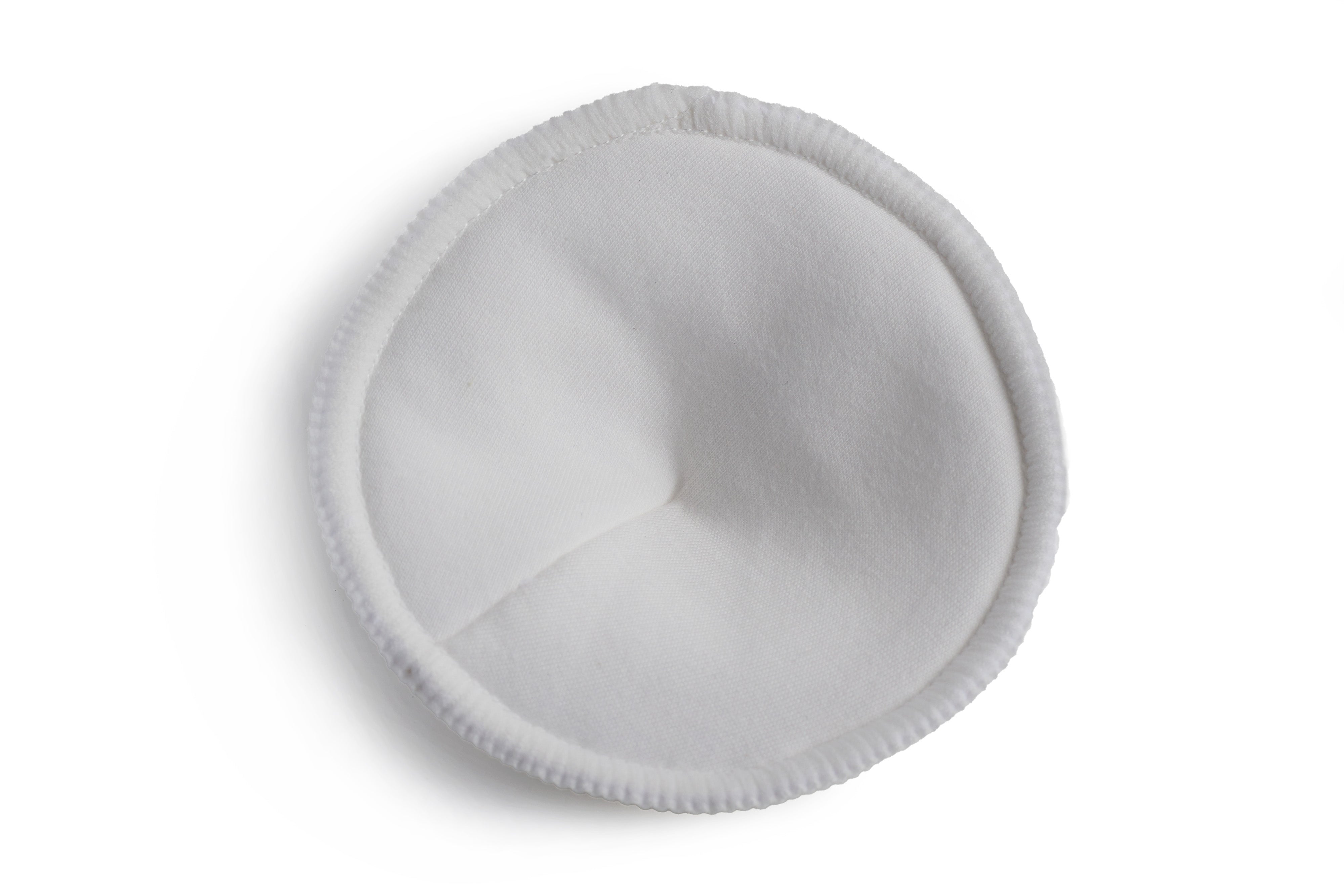 NuAngel Cotton Washable Reuseable Nursing Pads, Beige, 4 Count 